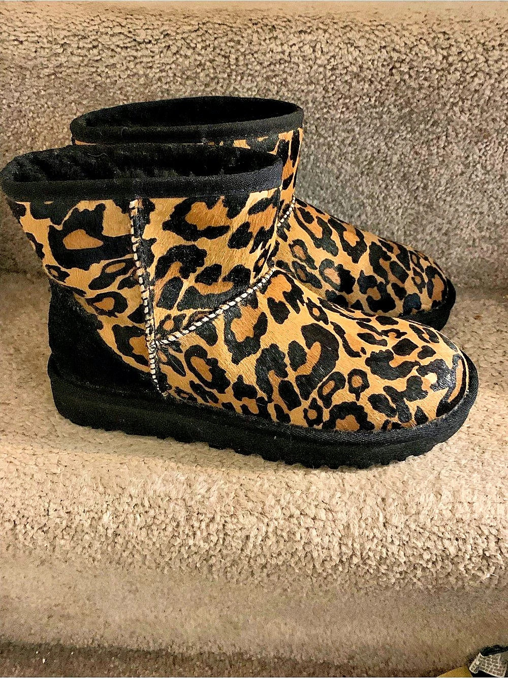 UGG Classic Ultra Mini Plains Leopard Boot Boots